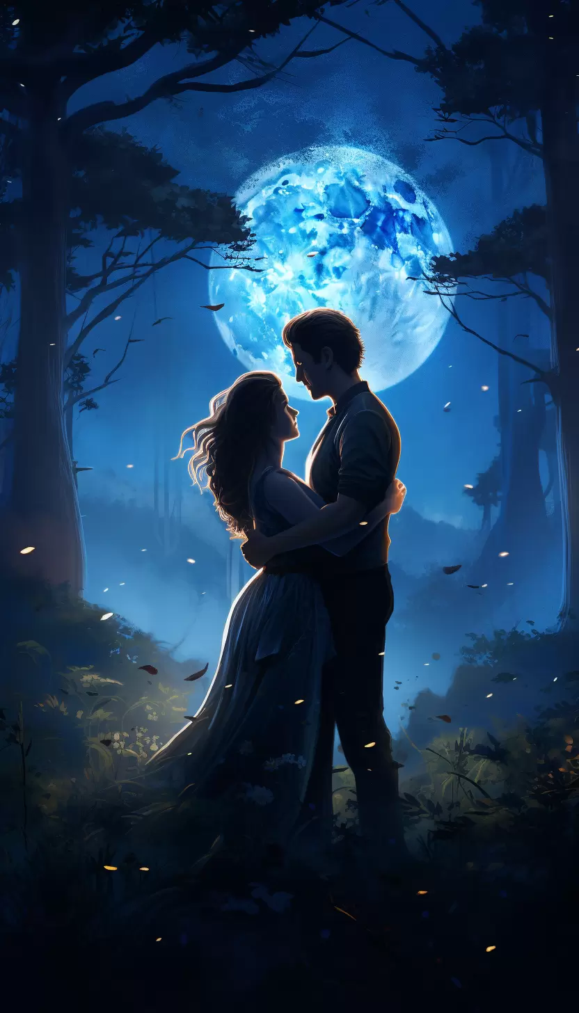 Lovers: Moonlit Love Life Wallpaper for Android 13, 14, 15 phones like OnePlus 13R
