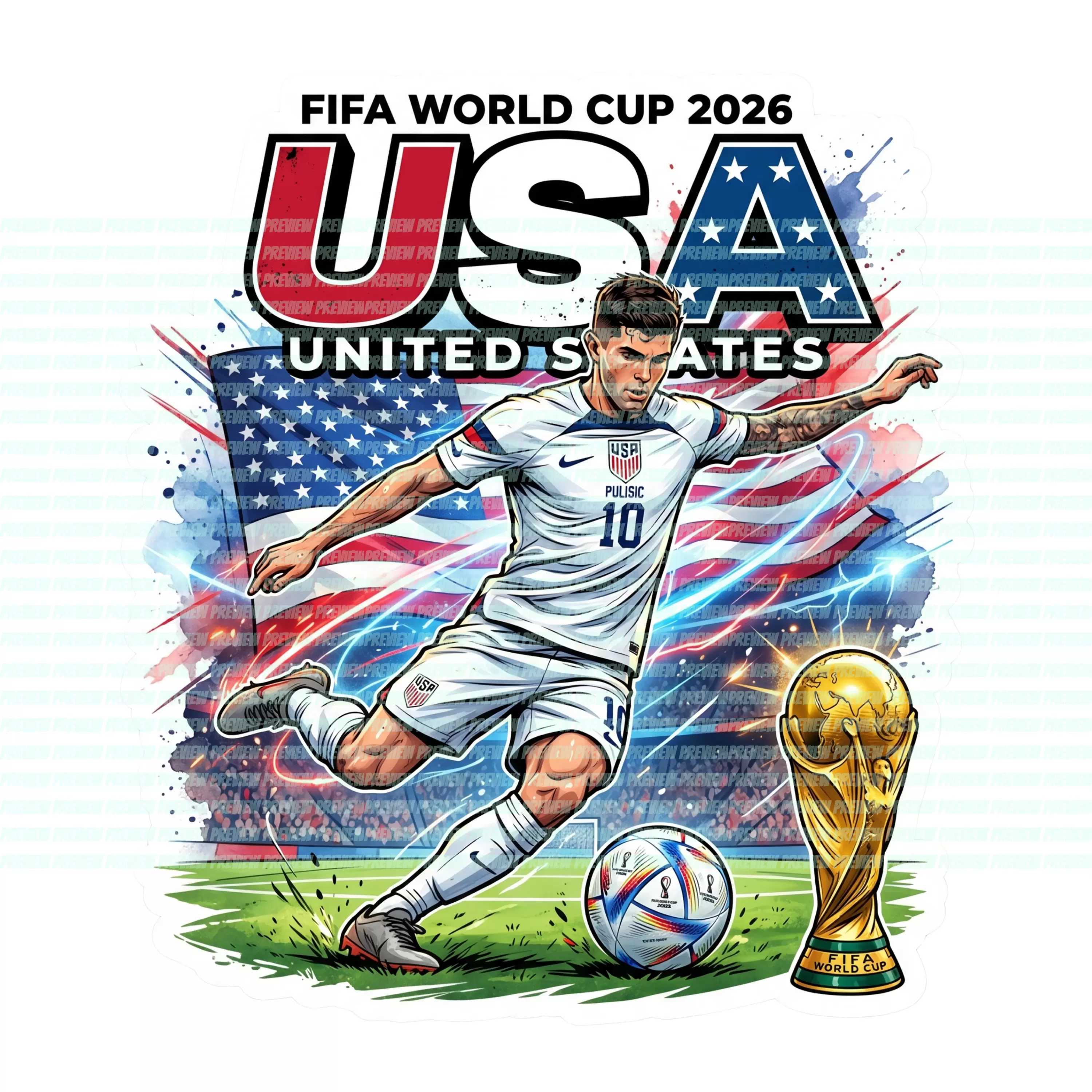 Football World Cup 2026 USA Life Wallpaper for Android 13, 14, 15 phones like Google Pixel