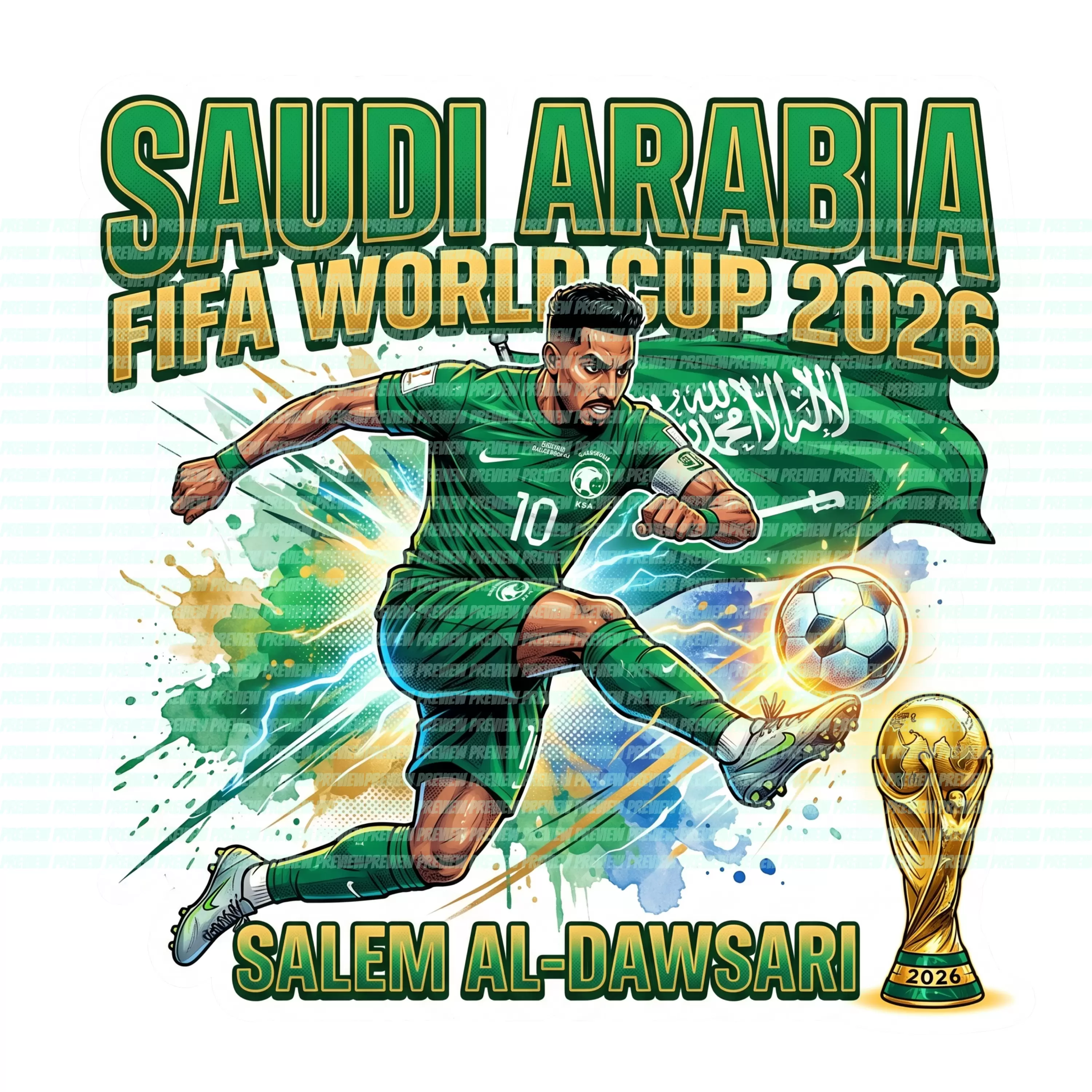 Football World Cup 2026 Saudi Arabia Life Wallpaper for Android 13, 14, 15 phones like Xiaomi Redmi Note 13 Pro