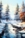 Whispering Snowscapes Life Wallpaper for Android 13, 14, 15 phones like Samsung S25 in low quality